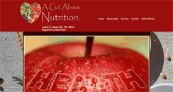 Desktop Screenshot of acutabovenutrition.com
