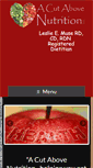 Mobile Screenshot of acutabovenutrition.com